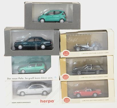 VANGAURDS (3)/HERPA (4): Lotus Europa Special,...