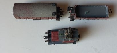 MÄRKLIN & HAG set de 3 pcs - une manoeuvre...