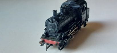 MÄRKLIN set de 4 pcs - une loco, 3 wagons
-...