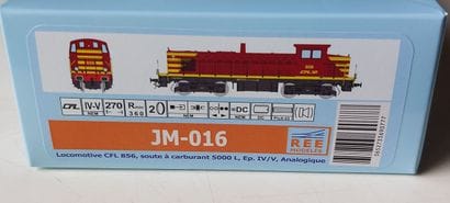 REE MODELES, réf JM-016 , locomotice CFL...
