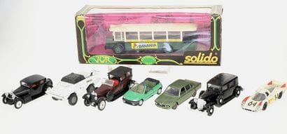 SOLIDO (8): 1980 BMW 530, 1997 Renault Clio...