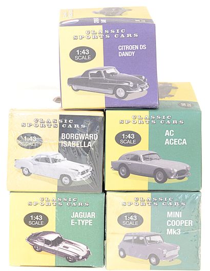 ATLAS (7): Jaguar E-Type, Borgward Isabella,...