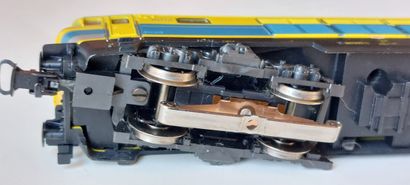 MÄRKLIN 3163, motrice BB belge 1602, en bleu...