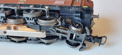 MÄRKLIN 3351 motrice allemande, 132, brune...