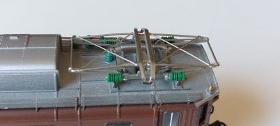 MÄRKLIN 3351 motrice allemande, 132, brune...