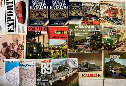 
MARKLIN, FLEISCHMANN ETC 3 KOOL'S+ CATALOGUES...