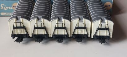 LIMA (5) set de wagons-marchandises 3108,...