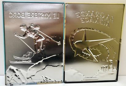 2 Lefranc enamel plates: 