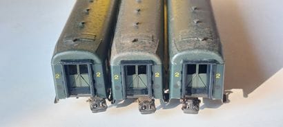 MÄRKLIN set de (3) voitures SNCB réf 4069.1,...