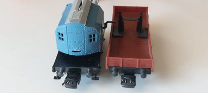 MÄRKLIN 3152 + un wagon plat