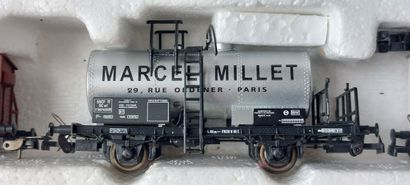 SACHSENMODELLE 14135, set de (3) wagons SNCF...