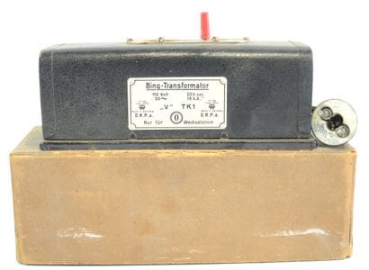 BING années 1925/30, réf V TK1, Bing-transformator...