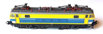 MÄRKLIN 3163, motrice BB belge 1602, en bleu...