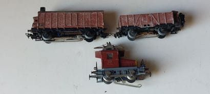 MÄRKLIN & HAG set de 3 pcs - une manoeuvre...