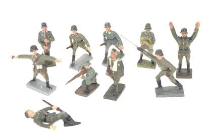 DURSO : 10 soldats Allemands de la Werhmacht...