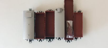 MÄRKLIN lot de (6) wagons