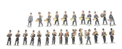 CBG MIGNOT : 26 soldats de la fanfare militaire...