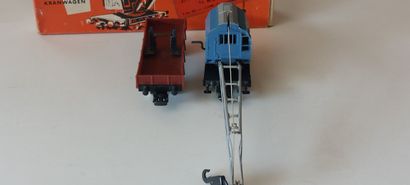 MÄRKLIN 3152 + un wagon plat