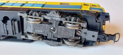 MÄRKLIN 3163, motrice BB belge 1602, en bleu...