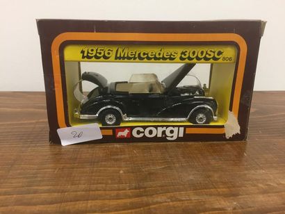 CORGI
Mercedes 300 CS 1956 de couleur noire...