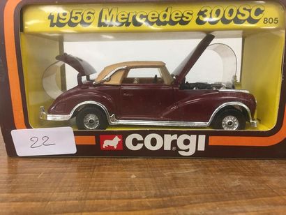 CORGI
Mercedes 300 CS 1956 de couleur lie...