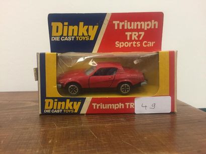 DINKY TOYS made in France 
Triumph TR7 sport...