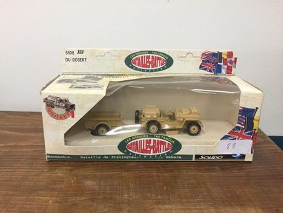 SOLIDO 
Jeep du desert 6108
Dans sa boite...