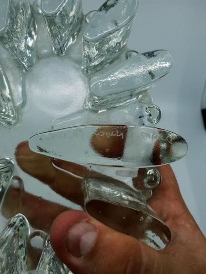 DAUM - Dessous de plat en verre
Dim : 6 x...