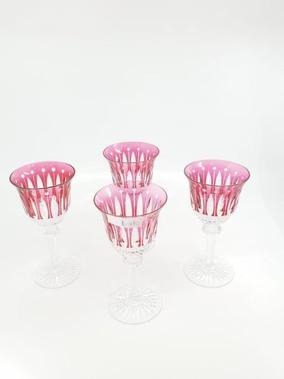 SAINT-LOUIS
Modèle Tommy
4 verres en cristal...