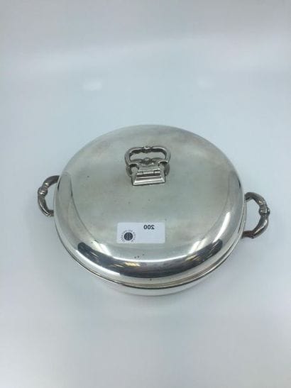 PUIFORCAT pour Cartier
Boite en argent massif,...