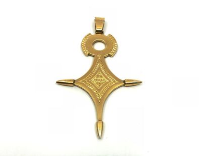 IMPORTANTE CROIX du sud en or jaune 750°...