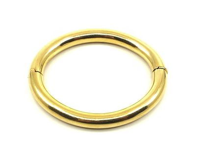BRACELET jonc en or jaune 750° 
Poids : 29,94...