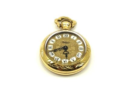 MONTRE de col en or jaune 750° 
Poids brut...