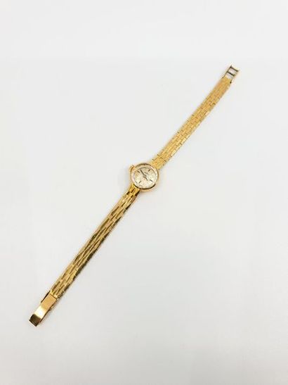 EVIANA 
Montre bracelet de dame en or jaune...