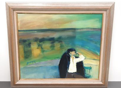 DRAGIC-DRAGAN (né en 1944) 
Huile sur toile...