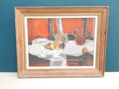 BERTRAND 1961
HUILE SUR TOILE représentant...