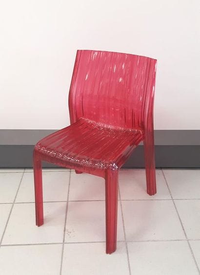KARTELL FRILLY
Chaise rose en polycarbonate...