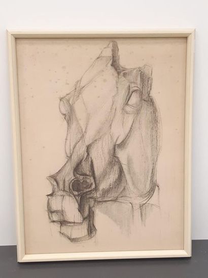 DESSIN 
au crayon représentant tête de cheval
Dim...