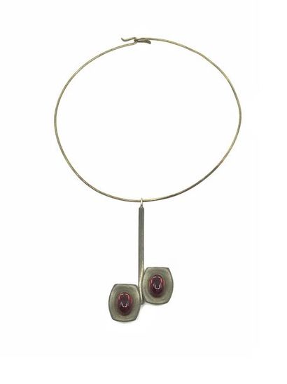 JENSEN Danemark
COLLIER torque en métal orné...