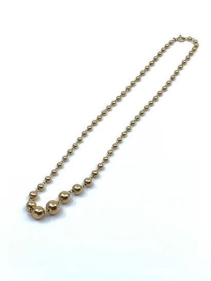 COLLIER marseillais en or jaune 750°
Poids...