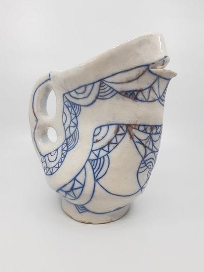 ATELIER ILE DE BENDOR
Pichet zoomorphe en...