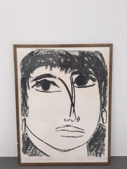 Emile GILIOLI (1911-1977)
Portrait de femme...