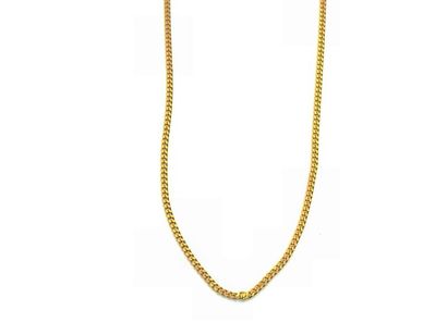 CHAINE neuve, en or jaune 9 carats, maille...