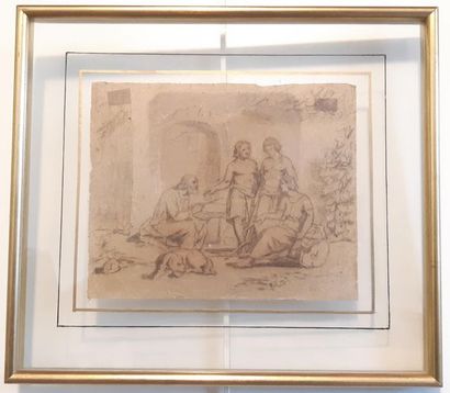 Jean Nicolas LAUGIER (1785-1875) d'après,
Le...