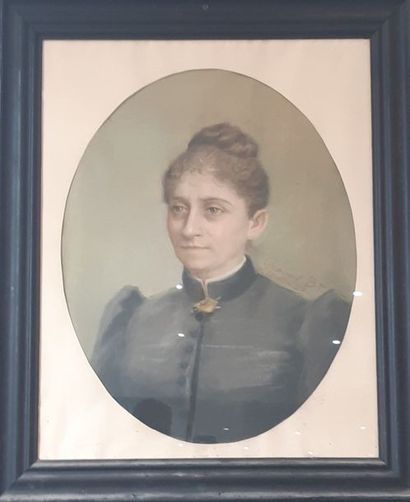 Joseph GRANIE (1861-1915)
Portrait de femme...