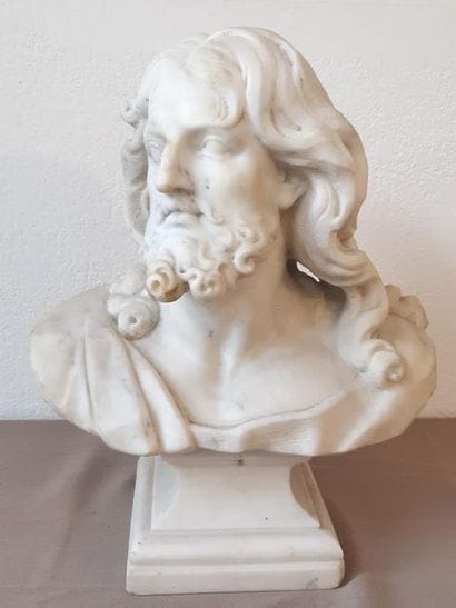 TRAVAIL ITALIEN DU XIXème SIECLE 
Bustre...