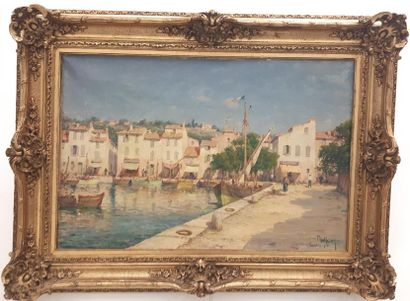 Henri MALFROY-SAVIGNY (1875-1944)
Le Port...