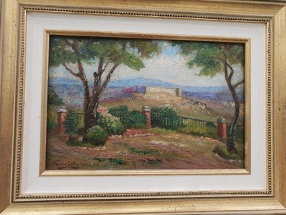 Victor SENCHET (1879-1973)
Plage de la Verne
Huile...