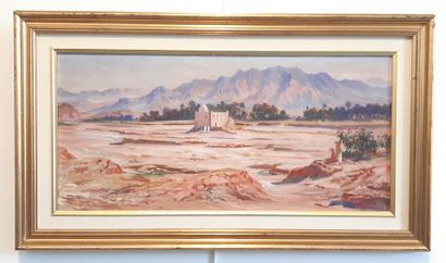 ORTEGA José 1877-1955
Huile sur panneau représentant...
