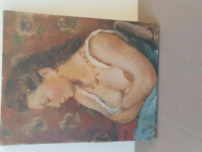 Pierre DEVAL (1897-1993)
Portrait de femme...